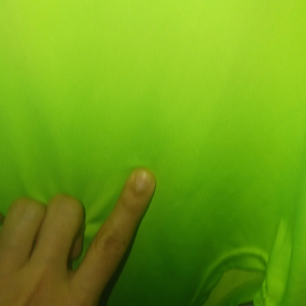 Women green neon mock neck sleveless bodysuit - Picture 9 of 11